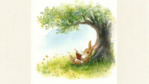 The Brown Bunny Who Loved Stories I Story By Mansi
