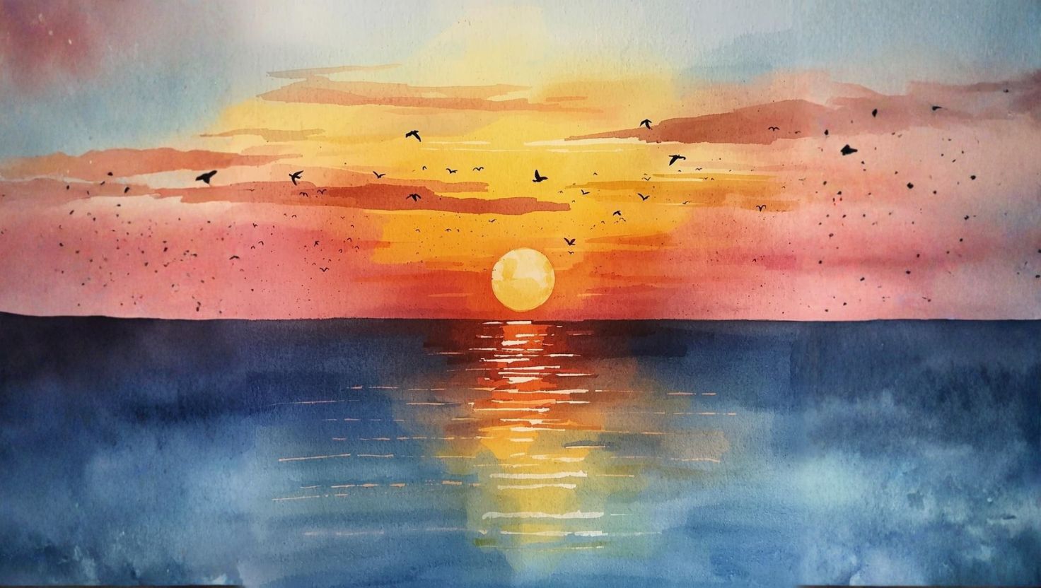 That Beautiful Sunset I Poem By Khusboo