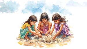 Lia’s Adventure At The Beach I Story By Devanshi