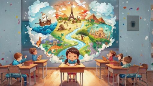 The Tour of My Imagination I Poem By Aahana