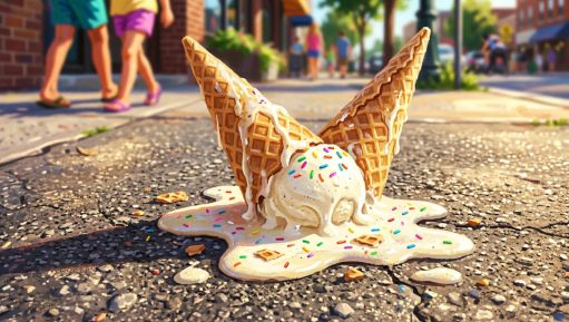 The Ice Cream Melted And So Did I I Poem By Shay
