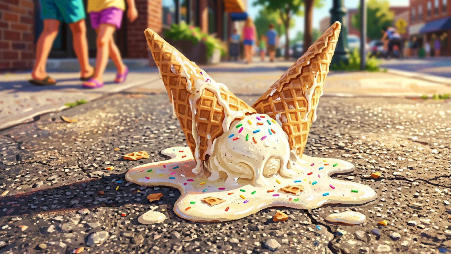 The Ice Cream Melted And So Did I I Poem By Shay