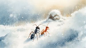 Two Ants With One Mission I Story By Ariyan