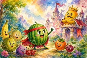 The Adventures of Watermelon I Story By Kriti