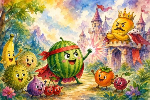 The Adventures of Watermelon I Story By Kriti