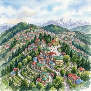 A Morning In Shimla I Essay by Sathyajyoti