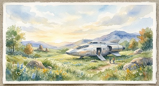 The Broken Rocket: Mission to the Moon I Story By Mithran