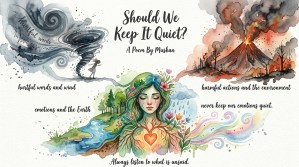 Should We Keep It Quiet? I Poem By Muskan