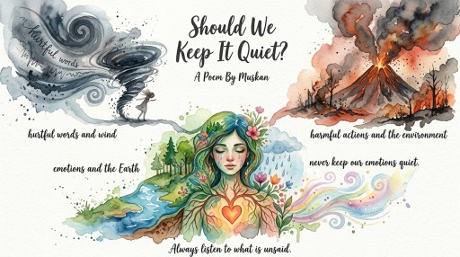 Should We Keep It Quiet? I Poem By Muskan