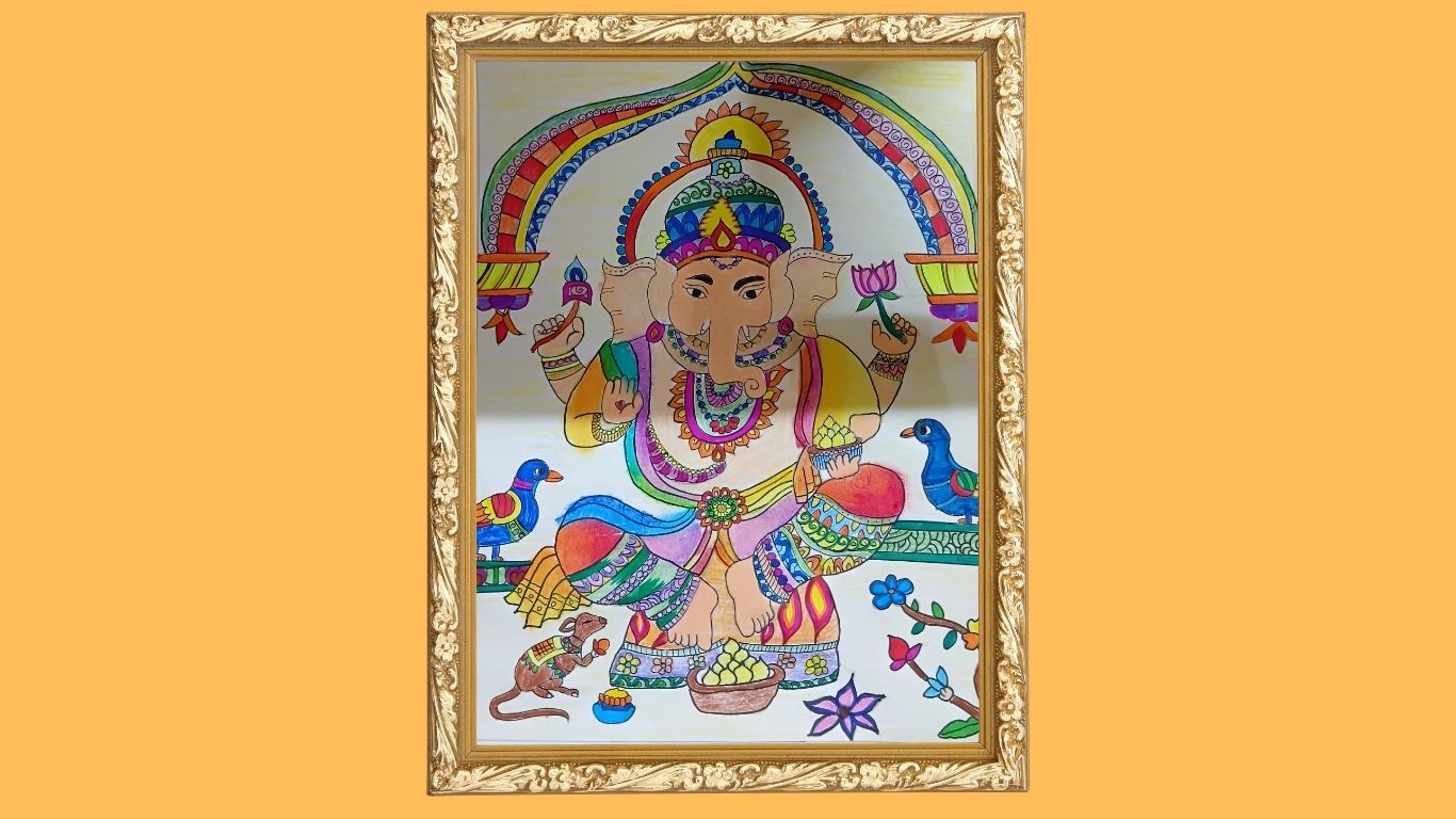 Ganesha I Art By Keshav