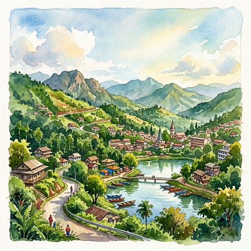 Haflong, The Pride of the Hills I Poem By Abhinab 