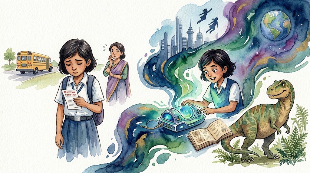 The Day I Found a Time Machine I Story By Meenakshi