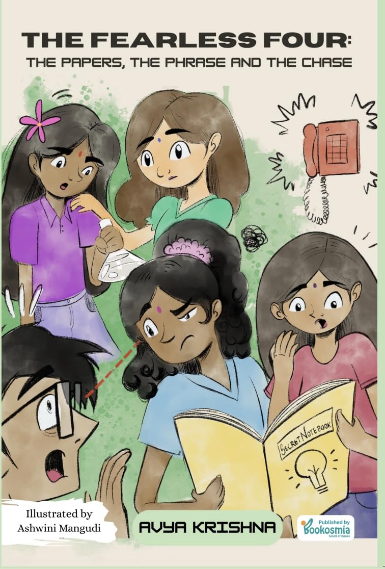 The Fearless Four: The Papers, the Phrase and the Chase | A Mystery Adventure of Friendship, Science and Secrets