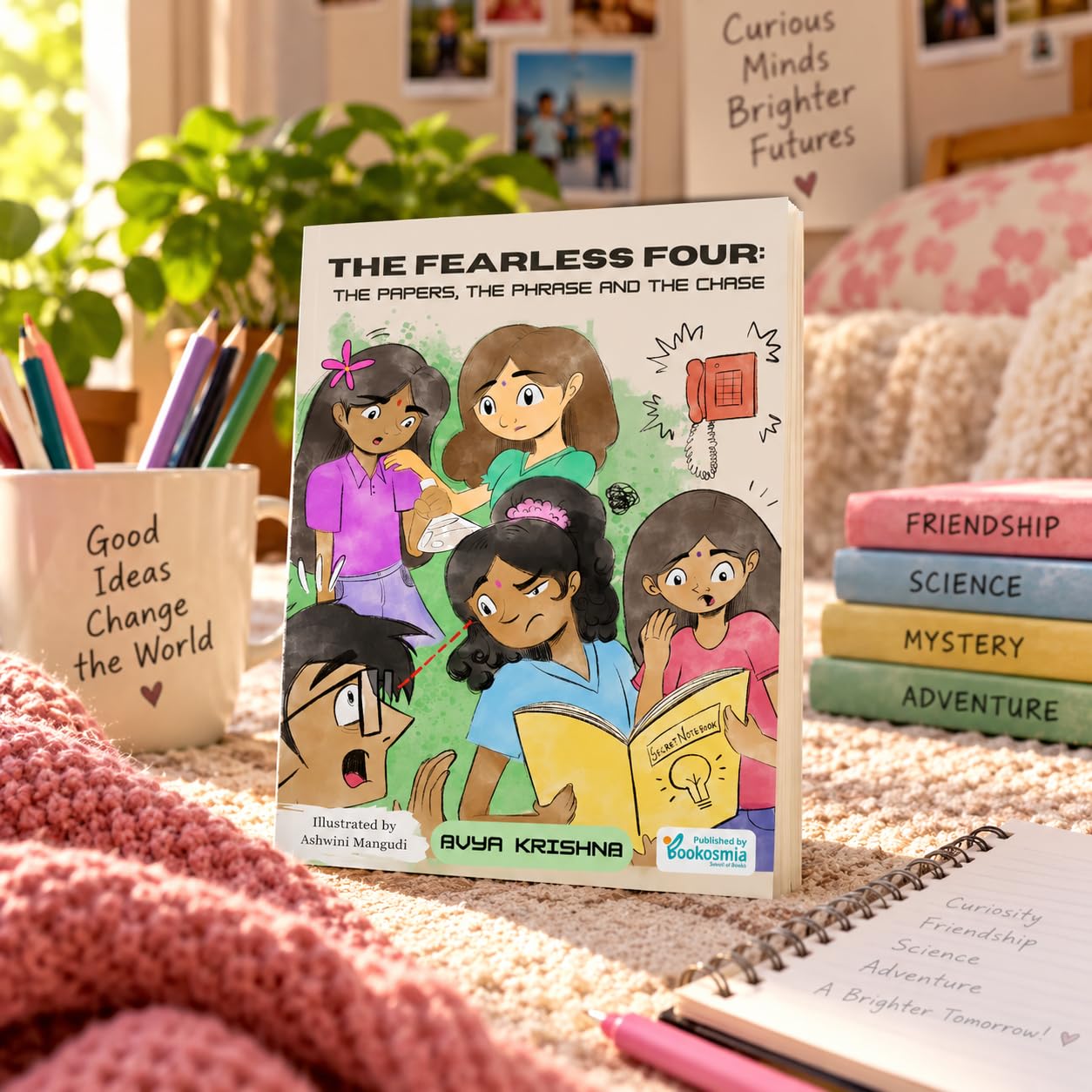 The Fearless Four: The Papers, the Phrase and the Chase | Children’s Adventure Book