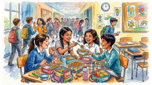 Lunch Time I Poem By Pavni