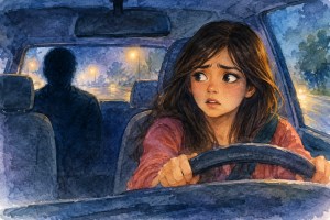 The Man In the Backseat I Story By Damayanti
