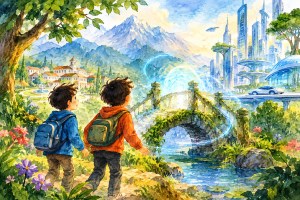 The Chrono Bridge’s Secret Part 1 I Story By Ayanish