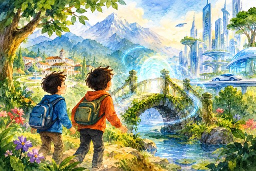 The Chrono Bridge’s Secret Part 1 I Story By Ayanish