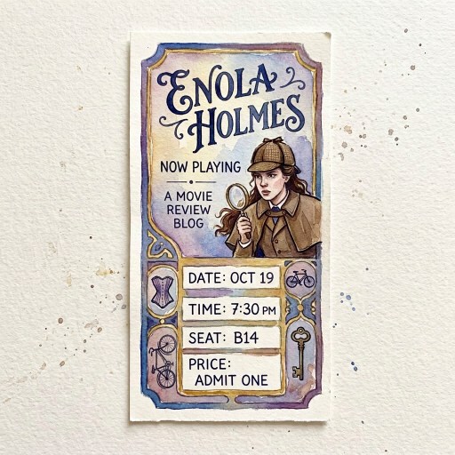 Enola Holmes I Movie Review By Kirtana.D