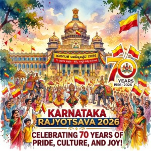 Karnataka Rajyotsava 2026: Celebrating 70 Years of Pride, Culture, and Joy!